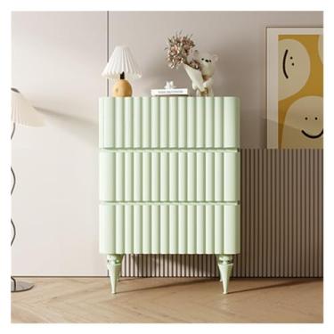 Imagem de Cômodas Cômoda - com armazenamento para quarto Organizadores de armário e para corredor, entrada(Green,75 * 40 * 80cm)