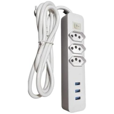 Imagem de Filtro De Linha 3 Tomadas