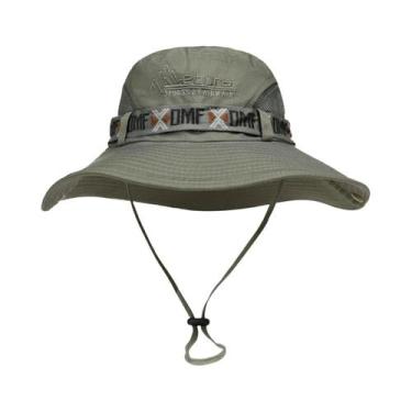 Imagem de Chapéu De Pesca Masculino Para Atividades Ao Ar Livre Com Proteção Sol