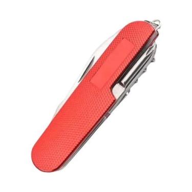 Imagem de Canivete Multifuncional 11 Em 1 De Aço Inoxidável Com Cabo De Madeira,