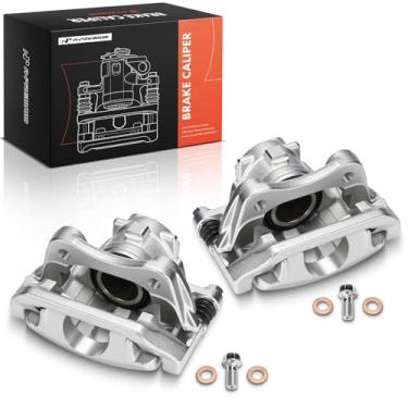 Imagem de A-Premium Pinça de freio adequada para Land Rover Discovery 1999-2004 Range Rover, com suporte, um lado, 1 pistão, traseira esquerda e direita, um conjunto de 2