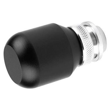 Imagem de Snsowed Alavanca de Mudança de Marcha Universal, Alavanca Mudança Botão Manual para Carro, Material Metálico, Alta Sensibilidade, Fácil Instalação Com 3 Adaptadores, Novo, Vermelho (Preto)