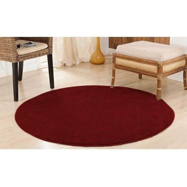 Imagem de Tapete redondo 2x2 100% antiderrapante não risca o piso pelo super mac