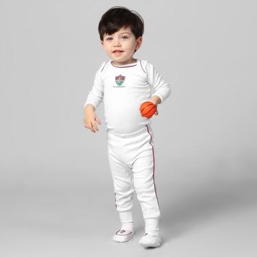 Imagem de Conjunto Fluminense Body c/ 3 peças Infantil-Masculino