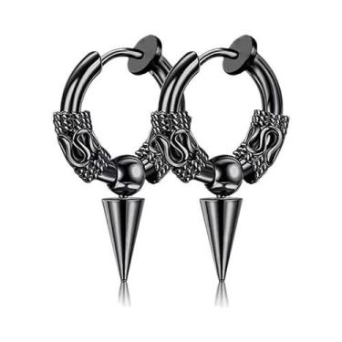 Imagem de Brincos De Clipe Com Pingente De Cruz Da Moda, Não Perfurantes, Para H