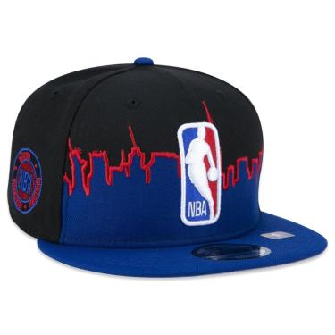Imagem de Boné New Era NBALogoman Tipoff 9Fifty Aba Reta Snapback Masculino-Masculino