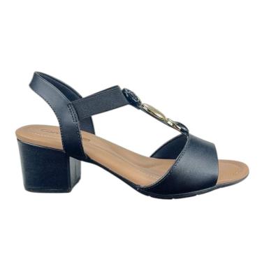 Imagem de Sandália Comfortflex Salto Feminino 2557403