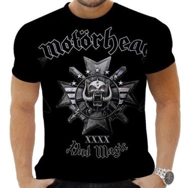 Imagem de Camiseta Camisa Personalizada Rock Metal Motor Head 8 - OBDS, G