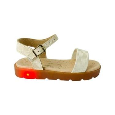 Imagem de Sandália Molekinha Infantil Meninas Com Led-Feminino
