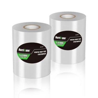Imagem de Rolos de recarga de filme Stretch Wrap HURRICANE 80 Gauge 1000 pés x 1