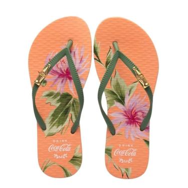 Imagem de Sandália Feminina Coca-Cola Cc4399 Cherry Garden-Feminino