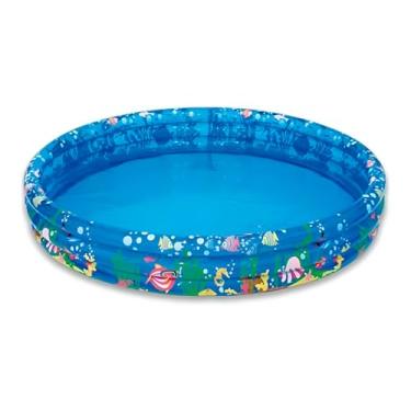 Imagem de Piscina Inflável Redonda Animais Marinhos Infantil 180 Litros