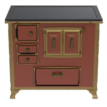 Imagem de Fogão a Lenha GII N 2 Renaissance Premium Tabaco Saida Direita