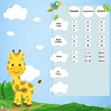 Imagem de Kit Roupinhas De Bebê 6 Peças Body Longo Mijão Kit Touca - Koala Baby,