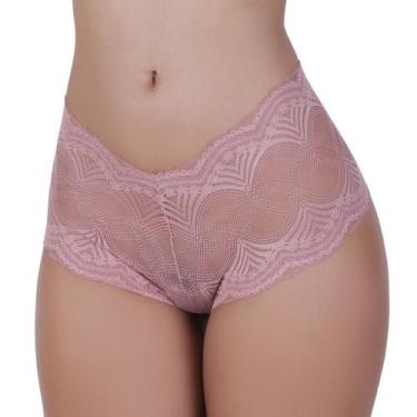 Imagem de Calcinha caleçon short de renda tanga feminina - C1 SHORTINHO CALEÇON 