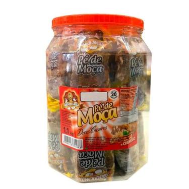Imagem de Doce Pé de Moça Doce Caseiro Pote c/20 unid - Amendolândia - Clamel