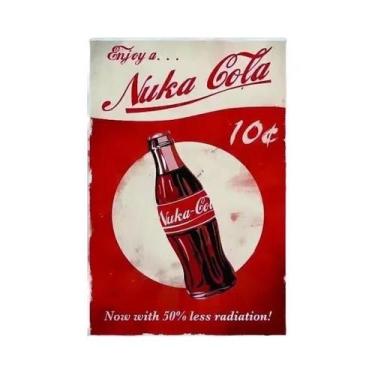 Imagem de Escultura De Metal Retro Nuka Cola Para Bar, Pub, Man Cave, Fãs De Fal