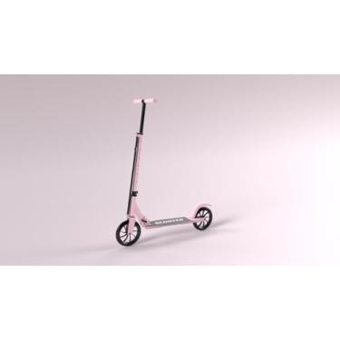 Imagem de Patinete para adolescentes e adultos - rosa com alça de transporte