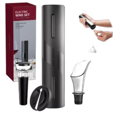 Imagem de Kit Abridor De Vinho Elétrico 4 Em 1 - Rolha Automática