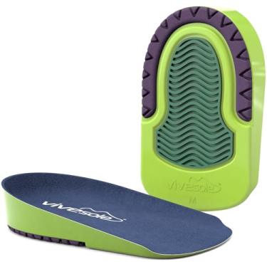 Imagem de VIVEsole Palmilhas De Gel Para Alívio Da Dor (Par) - Almofadas Resistentes Para Fascite Plantar, Tendinite Do Calcâneo, Esporões Ósseos, Pés Chatos - Palmilhas Com Absorção De Choque Para Calçados (