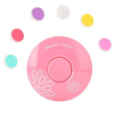 Imagem de Lixa Aparador De Unha Bebe Criança Adulto Seguro Polimento Eletrico Silencioso Portatil Compacto