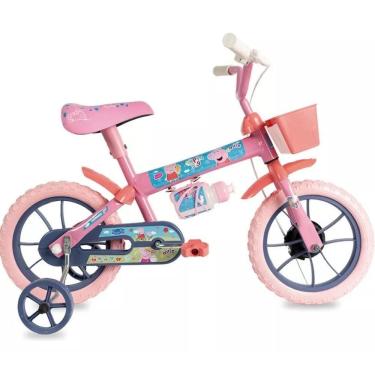 Imagem de Bicicleta Infantil Peppa Rosa Aro 12 Verden 10509