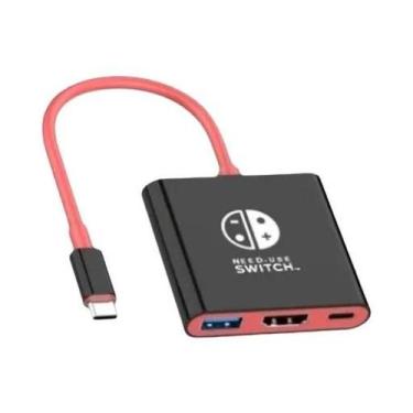 Imagem de Estação De Conexão Para Jogos 4K USB-C Para Nintendo Switch OLED, Stea
