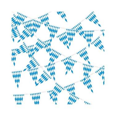 Imagem de Bandeira De Oktoberfest Azul E Branca De 132 Pés, Bandeira Bávara Para