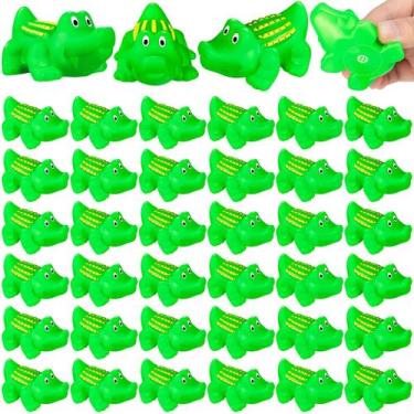Imagem de Brinquedo de banho de jacaré de borracha GDZRDFLH Crocodile 36 unidade