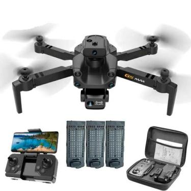 Imagem de Drone S172 Max 5G com Duas Câmeras 4K, WiFi, Modo Sem Cabeça e Voo Est