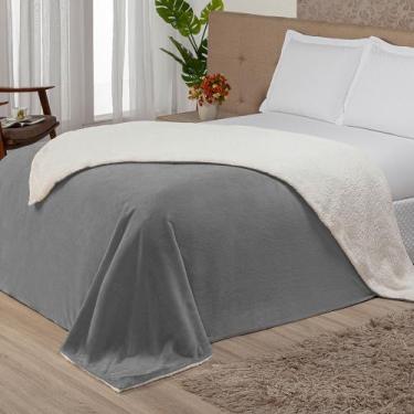 Imagem de COBERTOR SHERPA NEW YORK KING DUPLA FACE 2,60m x 2,40m - MAYRA ENXOVAI