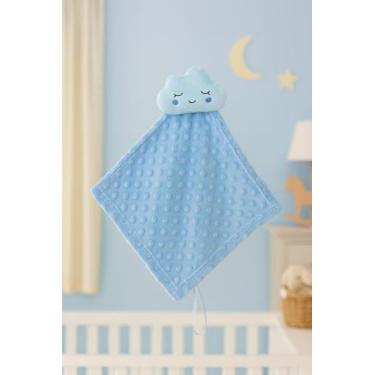 Imagem de Naninha Bebê Com Bichinho de Pelúcia e Prendedor De Chupeta Fralda de 