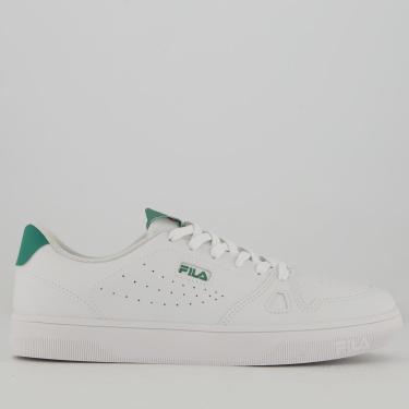 Imagem de Tênis Fila Daily Branco e Verde-Masculino