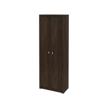 Imagem de Armário para Escritório Multiuso  com 2 Portas 60x171,5cm Rústico - Te