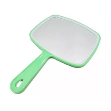 Imagem de Espelho De Mão Alça P/ Maquiagem Cabeleireiro Salão Dentista - Moment,