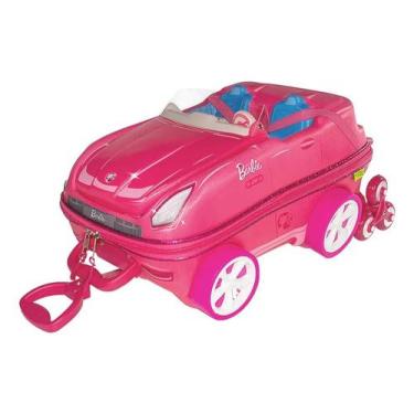 Imagem de Maxtoy Mochila Escolar Infantil Barbie Conversivel com Rodinhas Tripla