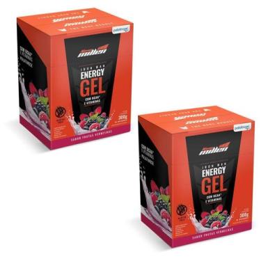 Imagem de Kit 2X Iron Man Instant Energy Gel - 10 Unidades 30g Frutas Vermelhas 