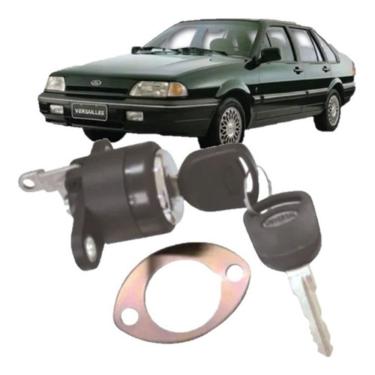 Imagem de Cilindro de porta-malas com Botão Elétrico Modelo Versailles 4pts [F103] Compatível com...