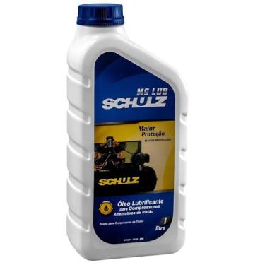 Imagem de Óleo para Compressor Ms Lub 1 Litro  0100011-0  - Schulz - SCHULZ COMP