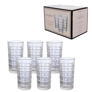 Imagem de Kit 6 Copos Linha Drinkware Crisp 380ml Long Drink Hauskraft