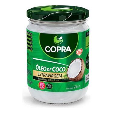 Imagem de Óleo De Coco Extra Virgem Copra Vidro Sem Glúten 500Ml, Coco