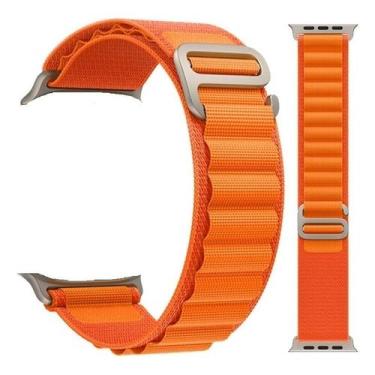 Imagem de Pulseira Loop Alpine Para Smartwatch Apple Watch Ultra 49mm, Laranja