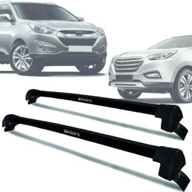 Imagem de Rack Trav Teto Aluminio Prime Hyundai IX35 10-19 PTO PR236