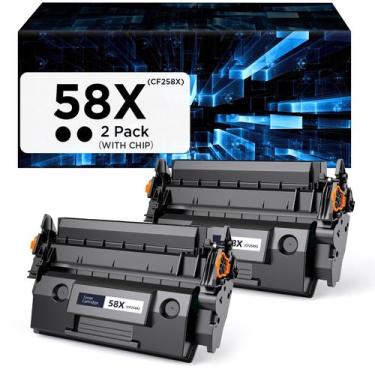 Imagem de Cartucho de toner belietop 58X CF258X de alto rendimento 10.000 página