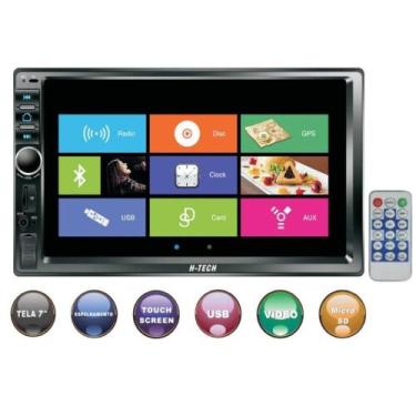 Imagem de Central Multimídia 7 Polegadas MP5 Espelhamento Android/Iphone - H-Tec