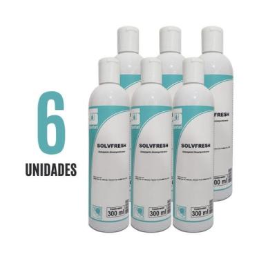 Imagem de Detergente Desengordurante Tira Cola Mancha 300ml Solvfresh 6 UN
