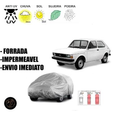 Imagem de Capa de Cobrir Carro FIAT 147 FORRADA P- Impermeável e Total Proteção 