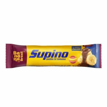 Imagem de Barra de Banana Original e Chocolate ao Leite Supino 24g