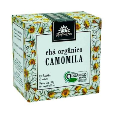 Imagem de Chá De Camomila Orgânica Em Sachês Kampo De Ervas 10g