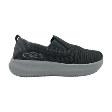 Imagem de Tênis olympikus wellness 2 slip on ref:43338186 masculino, Chumbo, 40